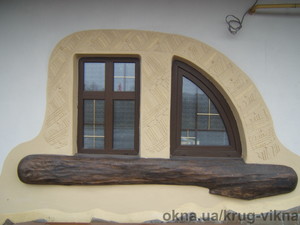 вікна в стилі ретро &mdash; Круг-Викна